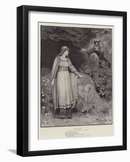 Thora of Rimol-George Sheridan Knowles-Framed Giclee Print