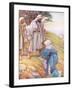 Elisha and the Shunammite-Arthur A. Dixon-Framed Giclee Print