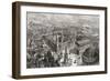 General View of Birmingham, West Midlands, England-null-Framed Giclee Print