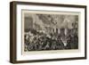 The Eastern Question, a Fire in Constantinople-Joseph Nash-Framed Giclee Print