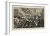 The Eastern Question, a Fire in Constantinople-Joseph Nash-Framed Giclee Print