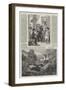 Exhibition of the British Institution-William Hemsley-Framed Giclee Print