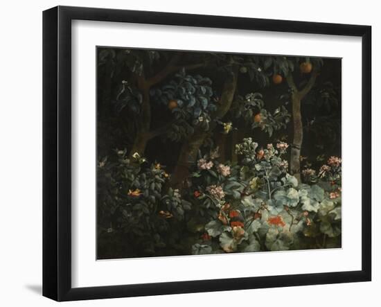 Foliage, Flowers and Birds, 1796-Philip Reinagle-Framed Giclee Print