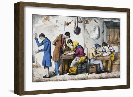 Kabbalists, 1832-Vincenzo Gaiatti-Framed Giclee Print