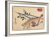 Rockfish and Halfbeak, Early 19th Century-Utagawa Hiroshige-Framed Giclee Print