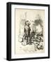 A General Blow Up - Dead Asses Kicking a Live Lion, 1874-Thomas Nast-Framed Giclee Print