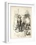 A General Blow Up - Dead Asses Kicking a Live Lion, 1874-Thomas Nast-Framed Giclee Print