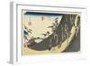 Nakayama of Sayo in Nissaka, C. 1833-Utagawa Hiroshige-Framed Giclee Print