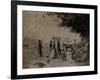 Planting Sweet Potatoes, Hopkinson's Plantation, Edislo Island, South Carolina, 1862-H.P. Moore-Framed Giclee Print