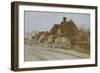 A Village Street, Kent-Helen Allingham-Framed Giclee Print