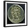 Denarius of Julius Caesar Depicting Aeneas and Anchises, 50 BC, Verso, Roman Coins BC-null-Framed Giclee Print