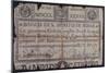 Banknote from Banco Di Santo Spirito in Rome, 1786, Italy-null-Mounted Giclee Print