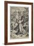 Saint Francis Recieving the Stigmata, 1586-Agostino Carracci-Framed Giclee Print