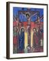 Crucifixion, Manuscript in Museum of Church of St Mary of Zion-null-Framed Giclee Print