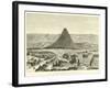 The City and Valley of Arequipa, from the Heights of Yanahuara-Édouard Riou-Framed Giclee Print