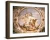 Genius on Pegasus Putting Time to Flight-Giambattista Tiepolo-Framed Giclee Print