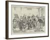 Clothing Poor Children in a West of Ireland Schoolhouse-null-Framed Giclee Print