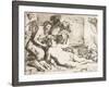 Silenus at the Wine Vat, 1628-Jusepe de Ribera-Framed Giclee Print