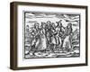 Witches dancing with the Devil-Italian School-Framed Giclee Print