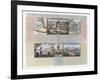 The Great Temple, Maps of Mexico and its Surroundings-null-Framed Giclee Print