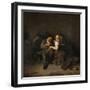 Young Couple in a Tavern, 1661-Cornelis Bega-Framed Giclee Print