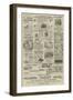 Page of Advertisements-null-Framed Giclee Print