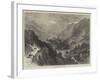 The Dora Valley, Mont Cenis Railway-null-Framed Giclee Print