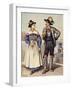 Local Costumes of Bavaria, 1870-null-Framed Giclee Print