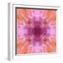 Pink and orange abstract.-Jaynes Gallery-Framed Photographic Print