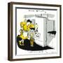 Hazel Cartoon-Ted Key-Framed Giclee Print