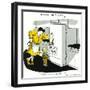 Hazel Cartoon-Ted Key-Framed Giclee Print