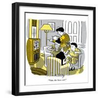 Hazel Cartoon-Ted Key-Framed Giclee Print