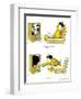 Hazel Cartoon-Ted Key-Framed Giclee Print