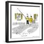 Hazel Cartoon-Ted Key-Framed Giclee Print