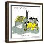 Hazel Cartoon-Ted Key-Framed Giclee Print