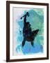 Thor Watercolor-Jack Hunter-Framed Art Print