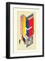 Entwurf Eines Kiosk-Herbert Boyer-Framed Art Print