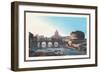 Tomb of Hadrian-M. Dubourg-Framed Art Print