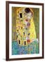 The Kiss-Gustav Klimt-Framed Art Print