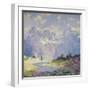 In the High Canadian Rockies, c.1914-1920-Guy Rose-Framed Giclee Print