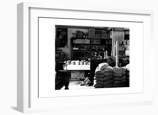 General Store in Moundville, Alabama-Walker Evans-Framed Art Print