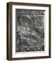 Albion on the Rock, from Milton-William Blake-Framed Giclee Print