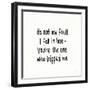 Pickup Lines IV-Leah York-Framed Art Print