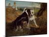 Whos to Have the Stick, 1820-Edwin Landseer-Mounted Giclee Print