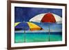 Beach Companions-Charlie Carter-Framed Art Print