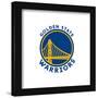 Gallery Pops NBA Golden State Warriors - Global Logo Wall Art-Trends International-Framed Gallery Pops