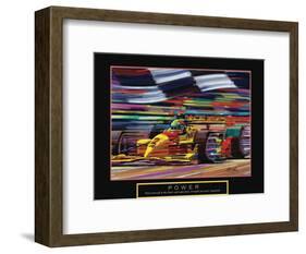 Power - Formula One-Bill Hall-Framed Art Print