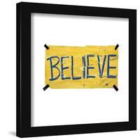 Gallery Pops Ted Lasso - Torn Believe Wall Art-Trends International-Framed Gallery Pops